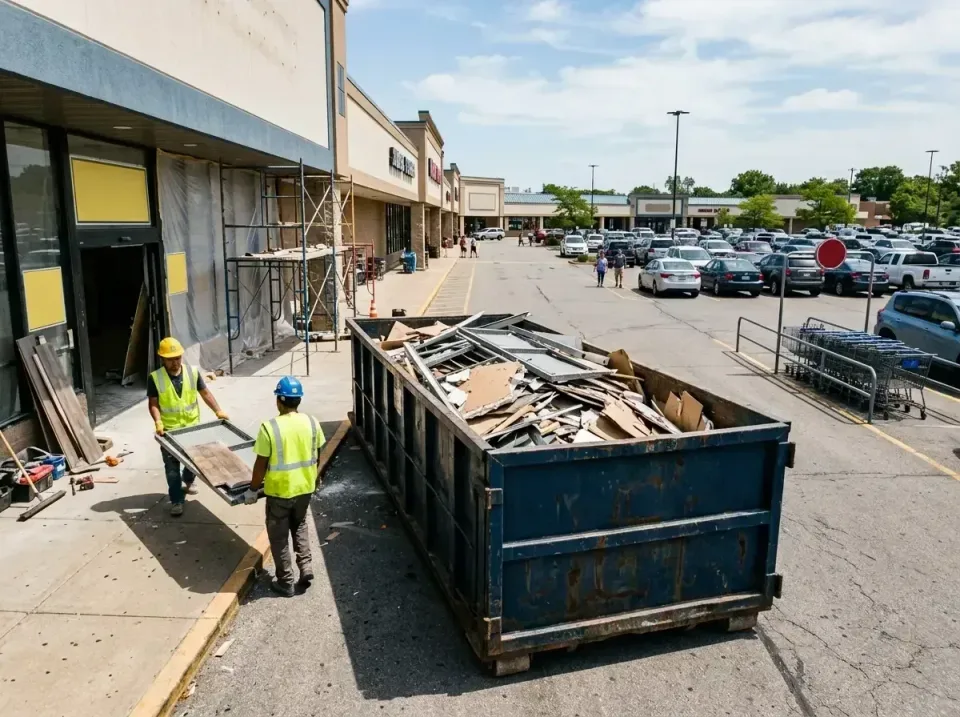 retail-store-renovation-debris-003 — frequently asked questions, Roll-off Dumpster Rentals in Melissa, TX